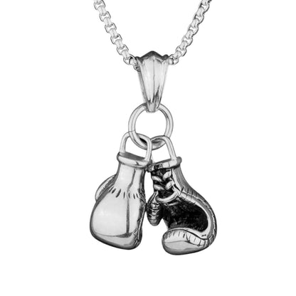 Boxing Gloves Pendant and Chain Necklace - Sportzzheads